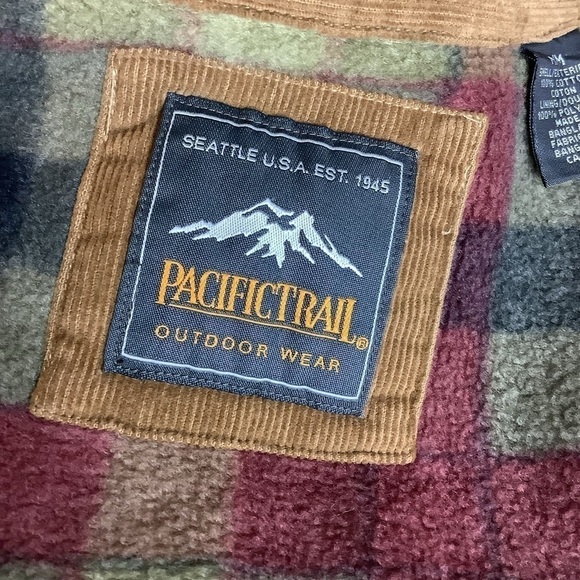 PACIFIC TRAIL CORDUROY FLEECE OVERSIZED SHACKET - Picture 6 of 9
